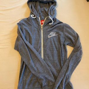 Nike lightweight zip up hoodie